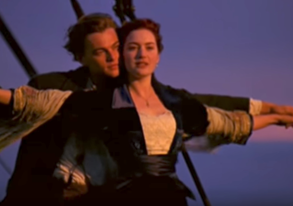 Titanic Flying Scene