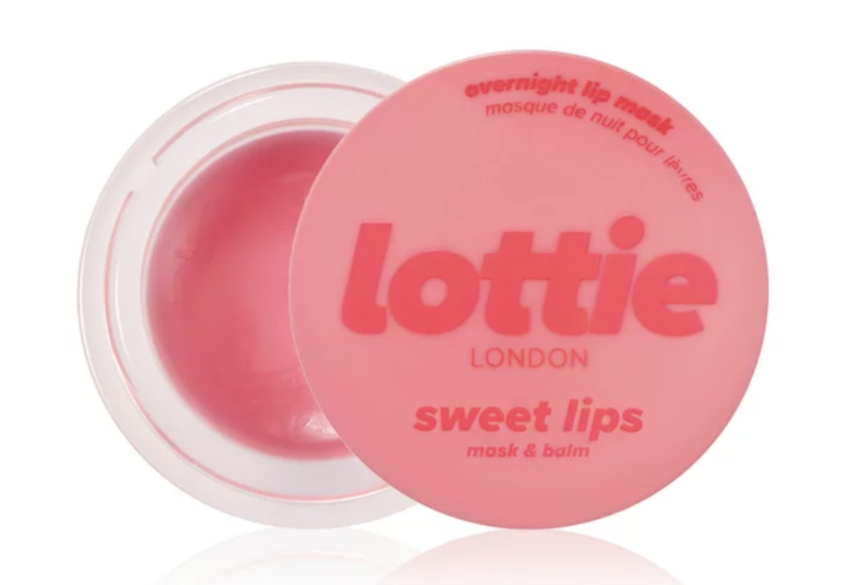 Product shot of Lottie London Sweet Lips lip mask