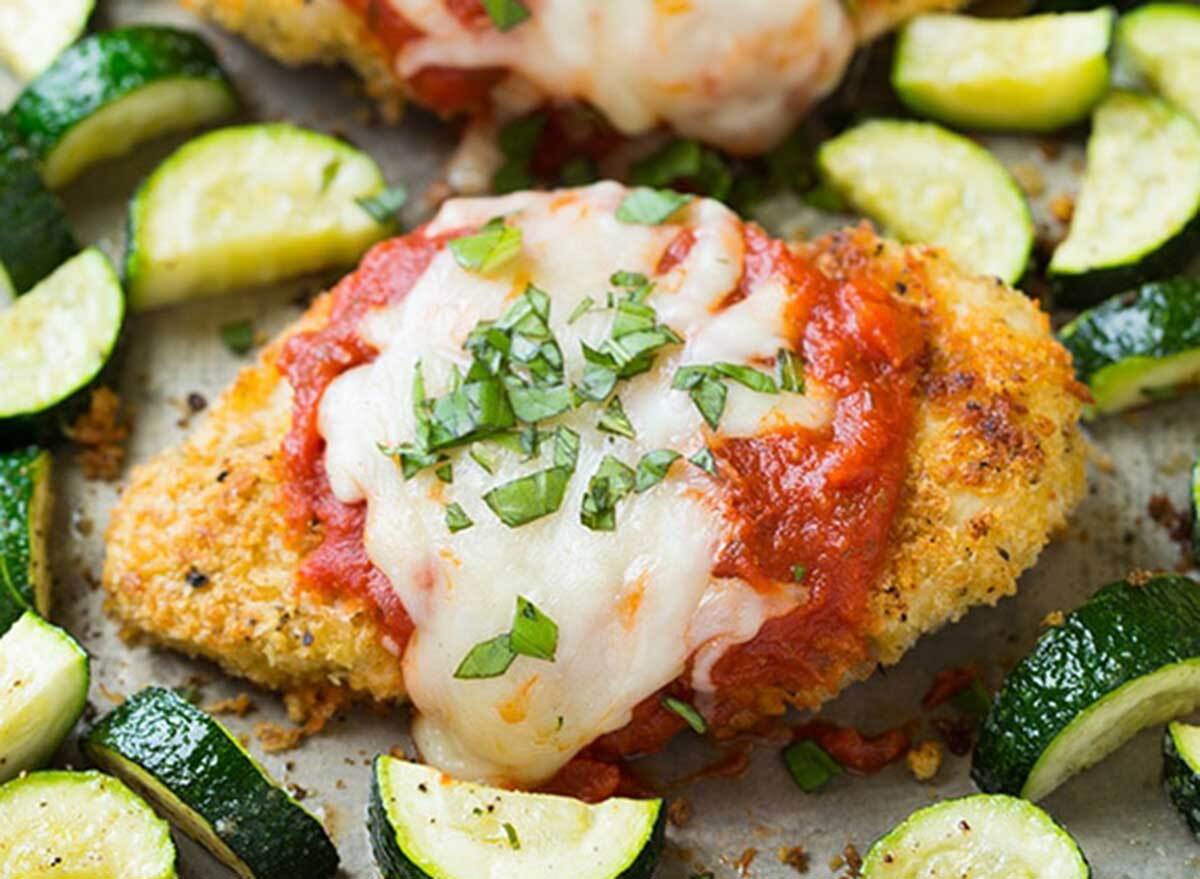 chicken parm zucchini