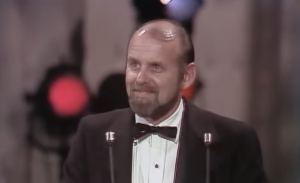 bob fosse accepting oscar for best director