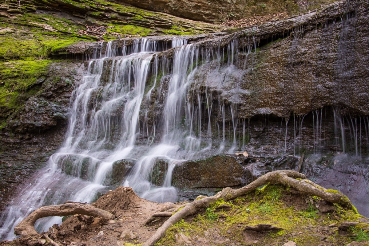 waterfall in Jackson Tennessee