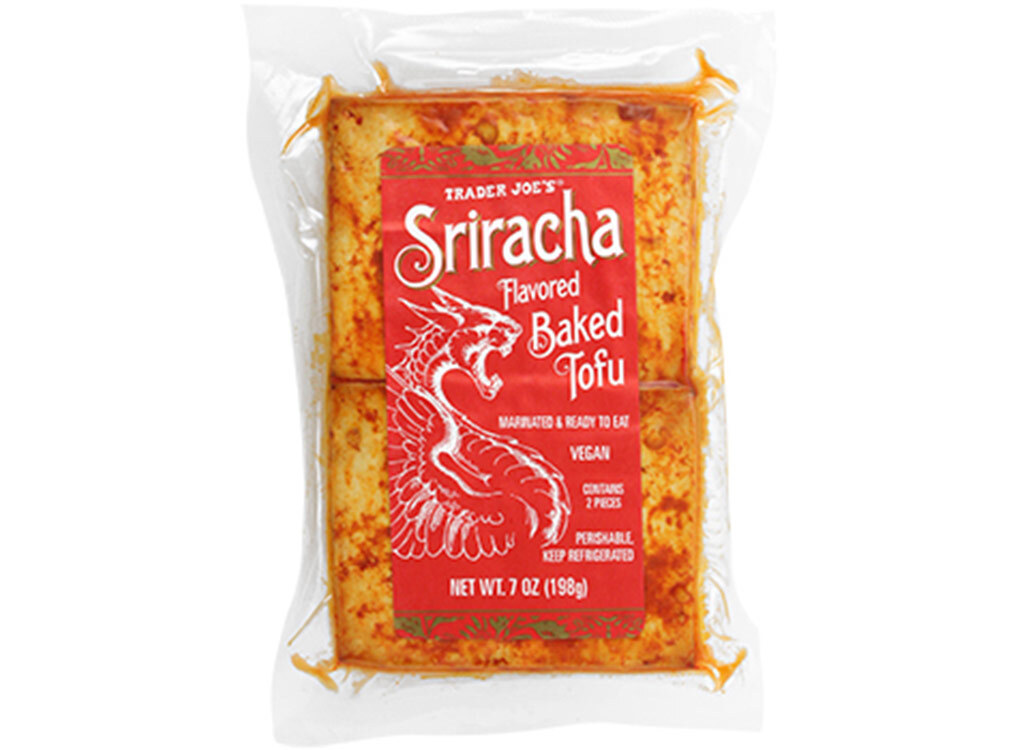 Trader joes Sriracha flavored baked tofu