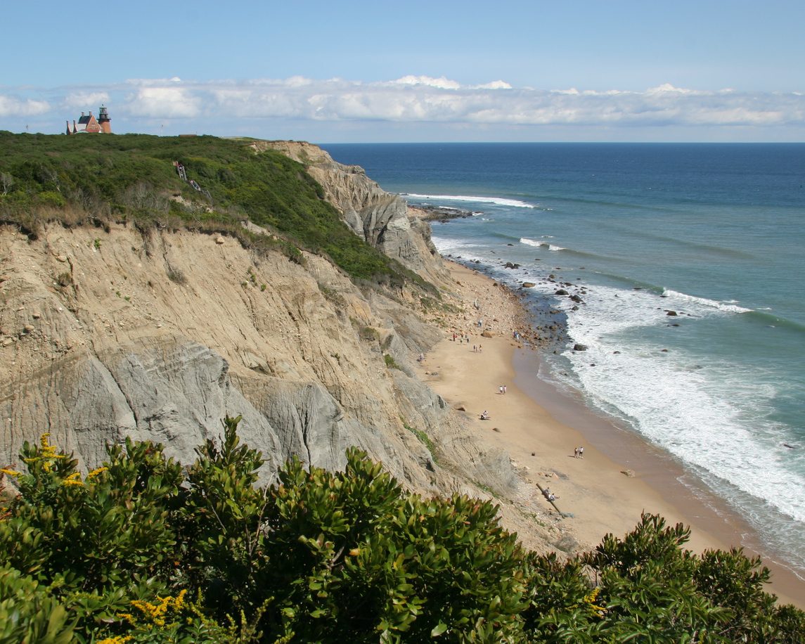 Block Island's Mohegan Bluffs