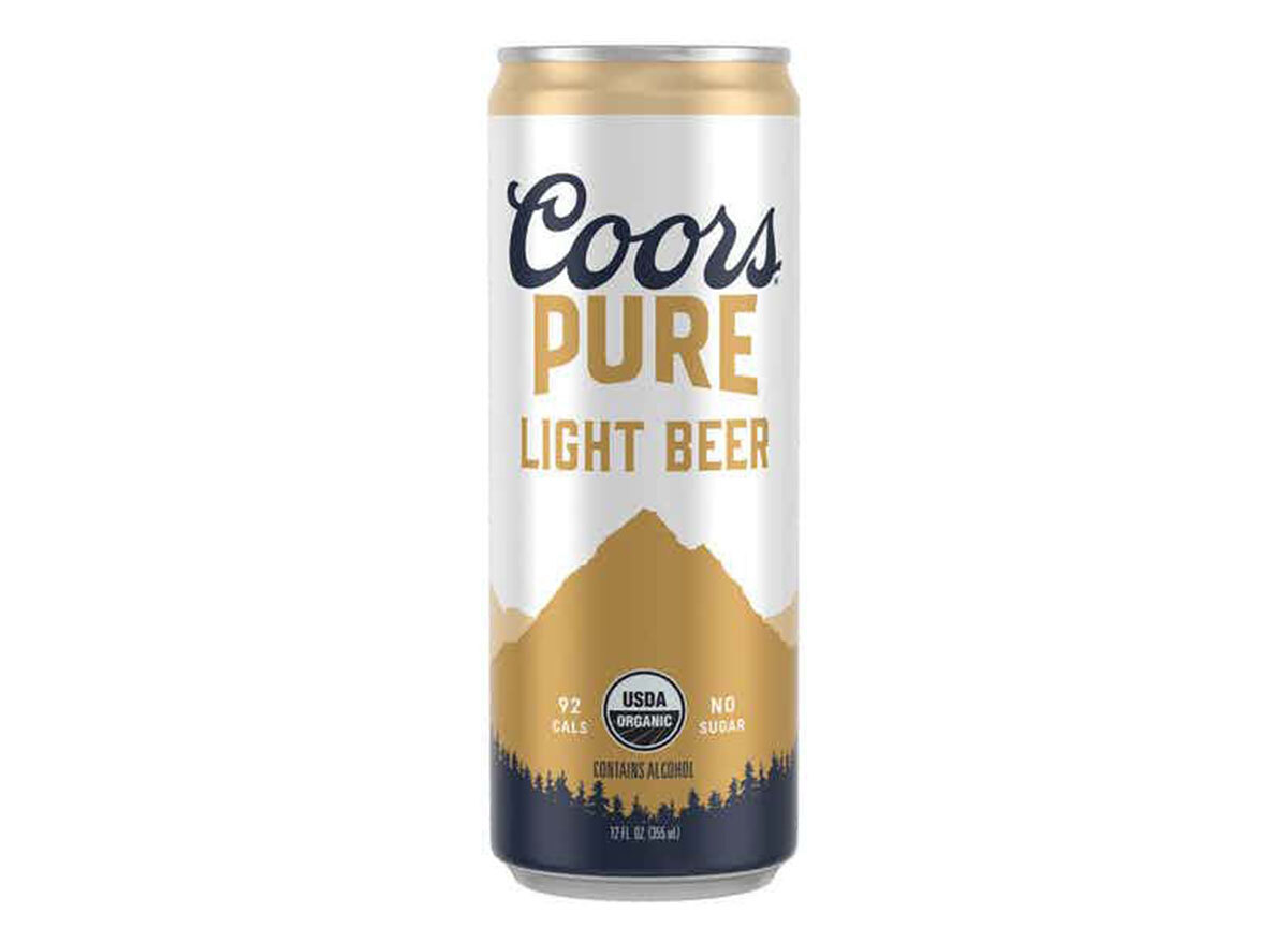 coors pure light beer