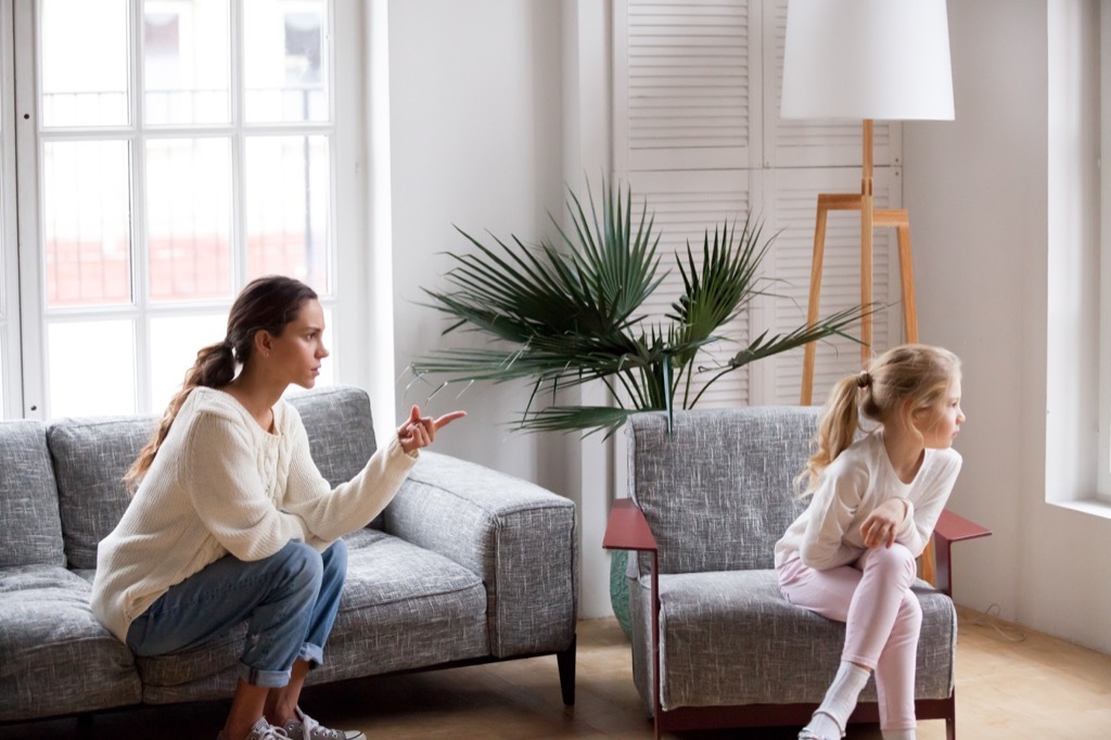 mother and daughter fighting Moms Should Never Say