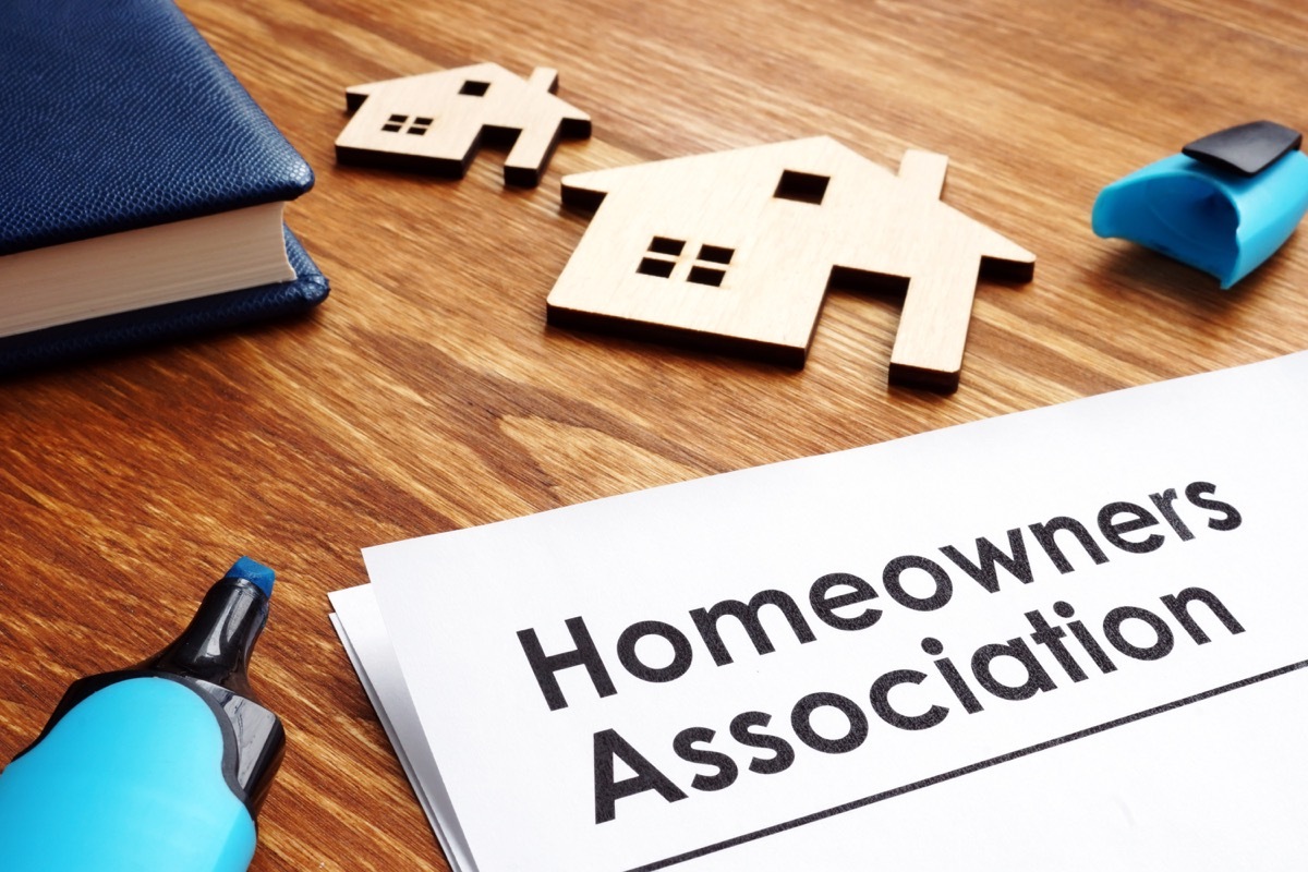 homeowners association paperwork