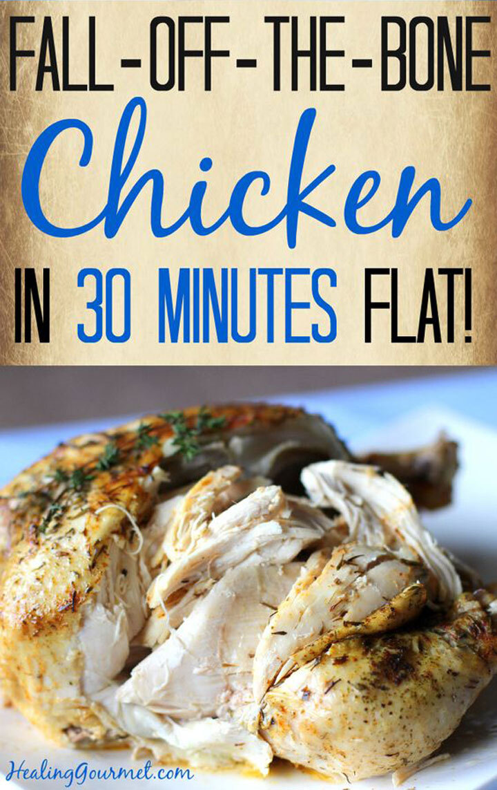 Tender instant pot chicken