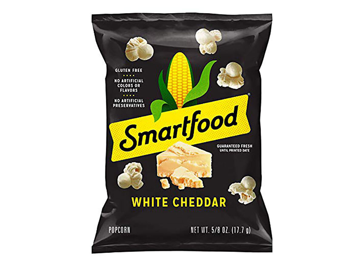 smartfood white cheddar popcorn bag