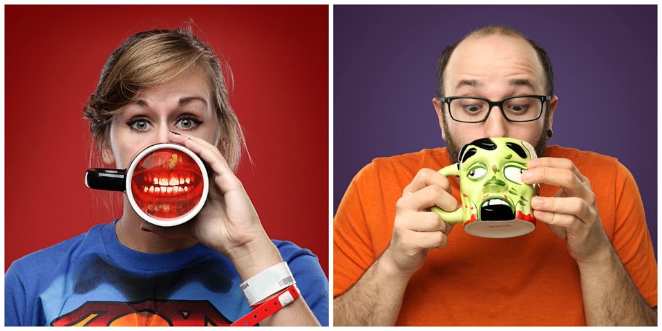 9. Zombie mugs