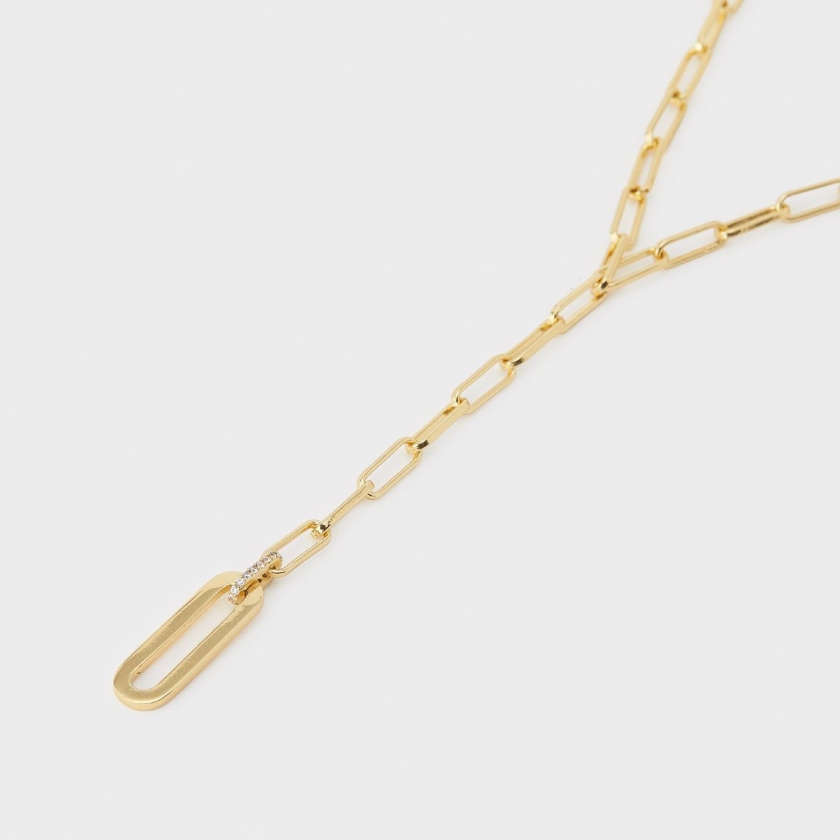 gold lariat necklace