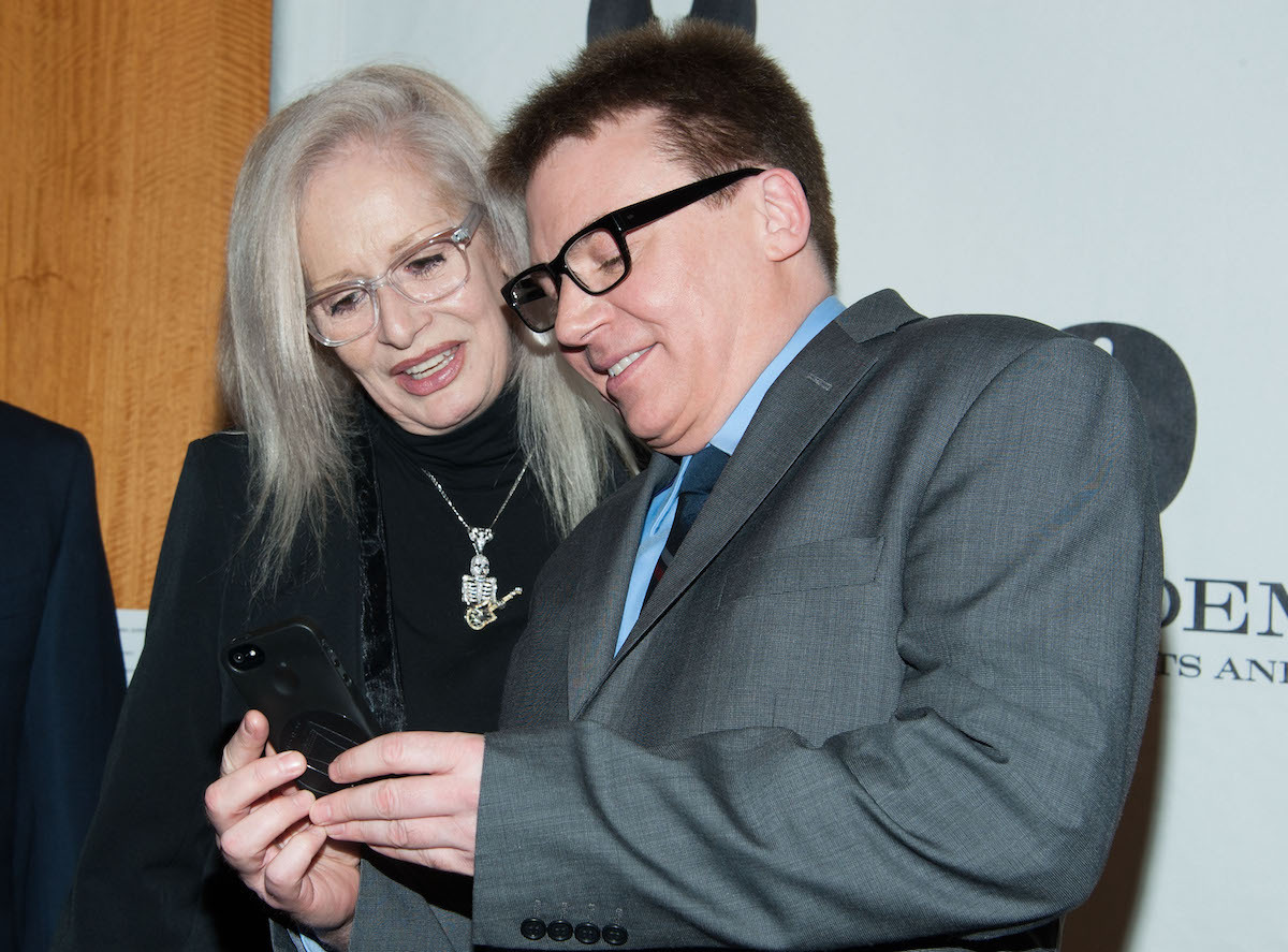 Penelope Spheeris and Mike Myers at the Academy of Motion Picture Arts and Sciences 