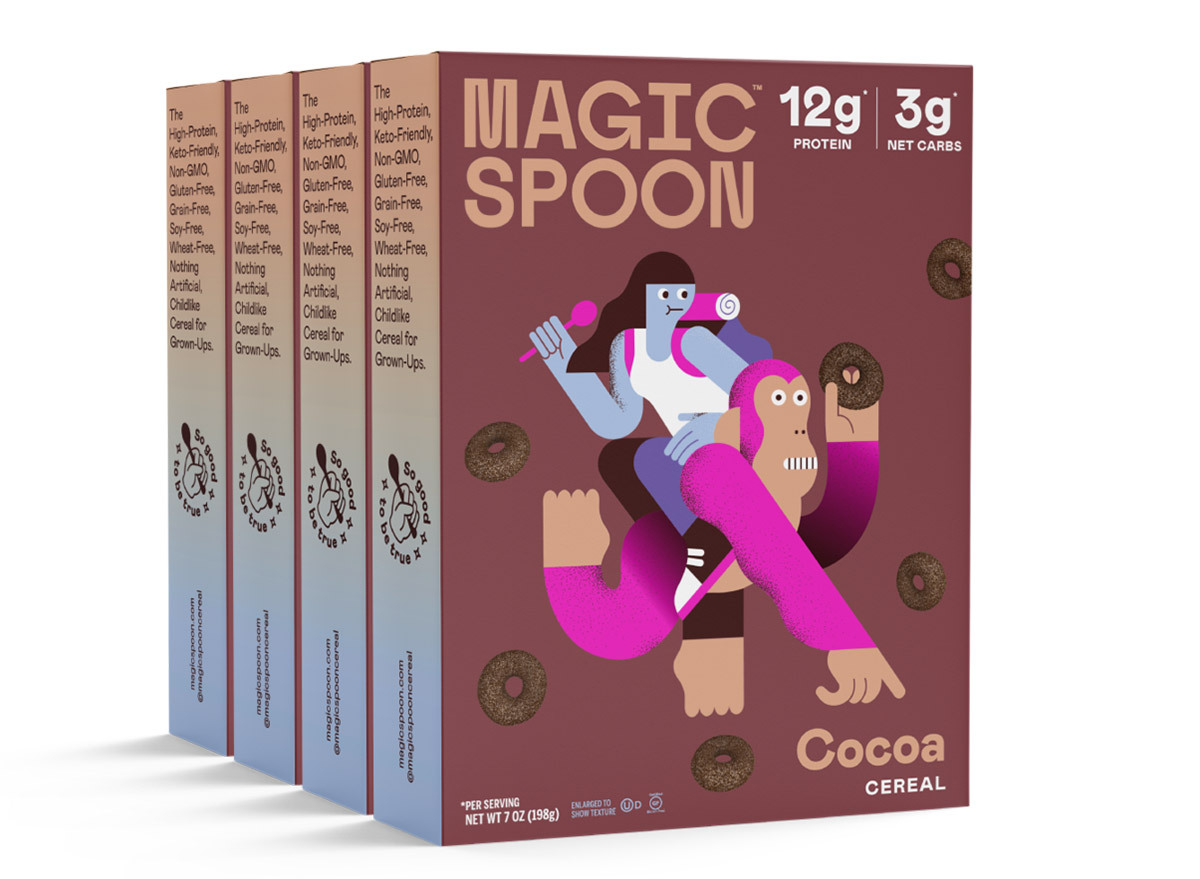 magic spoon cereal cocoa boxes