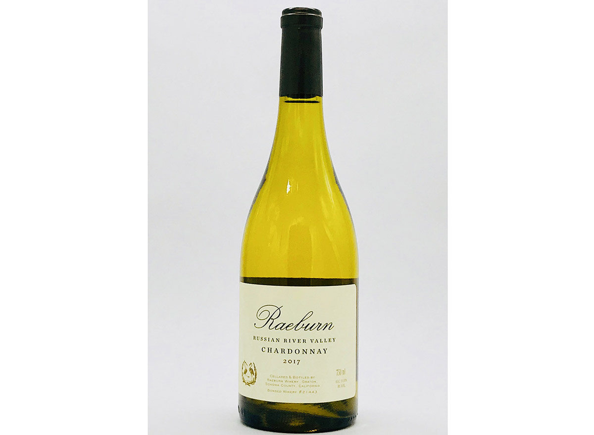 raeburn chardonnay in bottle