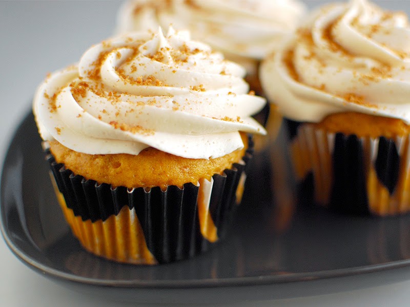 1. Pumpkin Cupcakes - Top 10 Pumpkin Recipes to Try This Fall