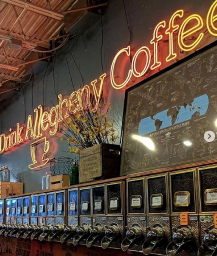 pittsburgh pa most caffeinated cities