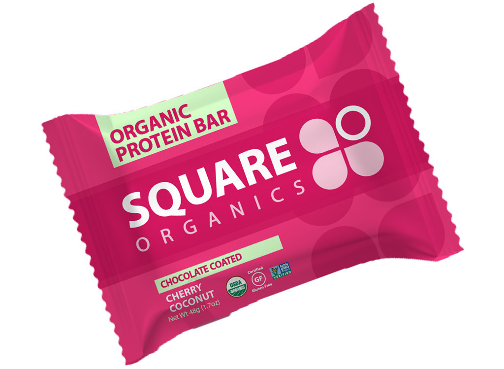 Sqare organics cherry coconut bar