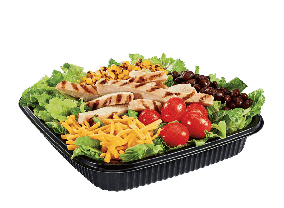 jack in the box southwest chicken salad