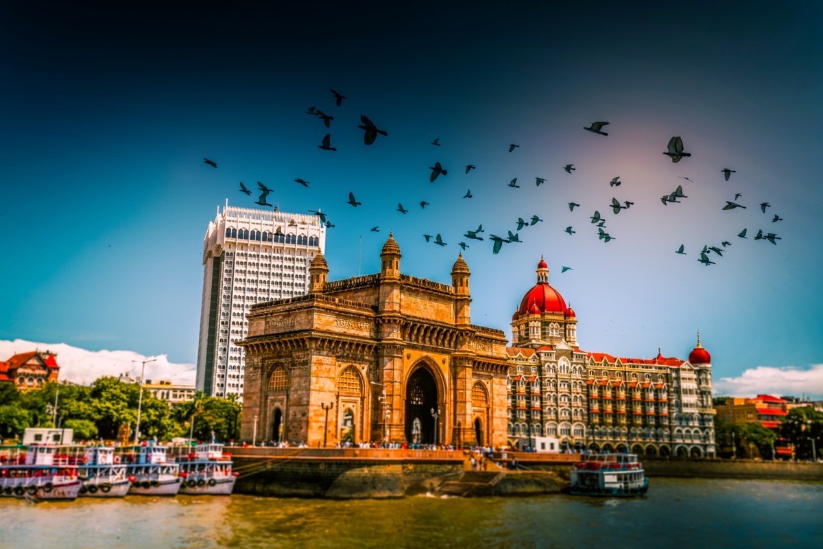 Gateway of India at morning, Mumbai, India.