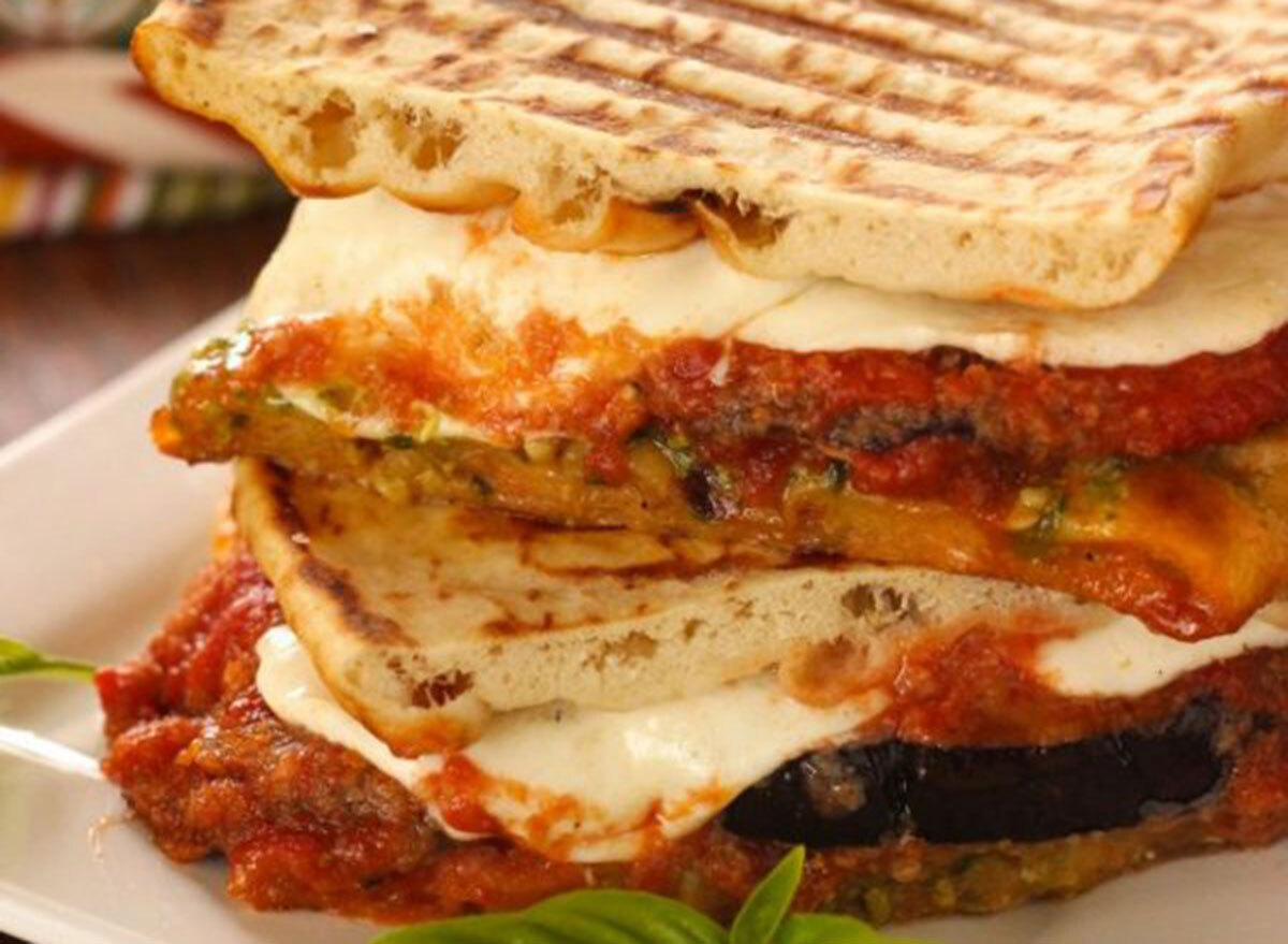 eggplant parm panini