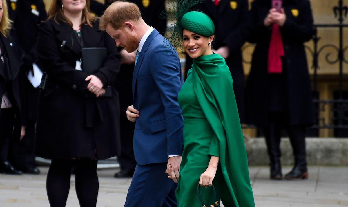 The Duke and Duchess of Sussex arrive at Westminster Abbey to attend the annual church service on Commonwealth Day