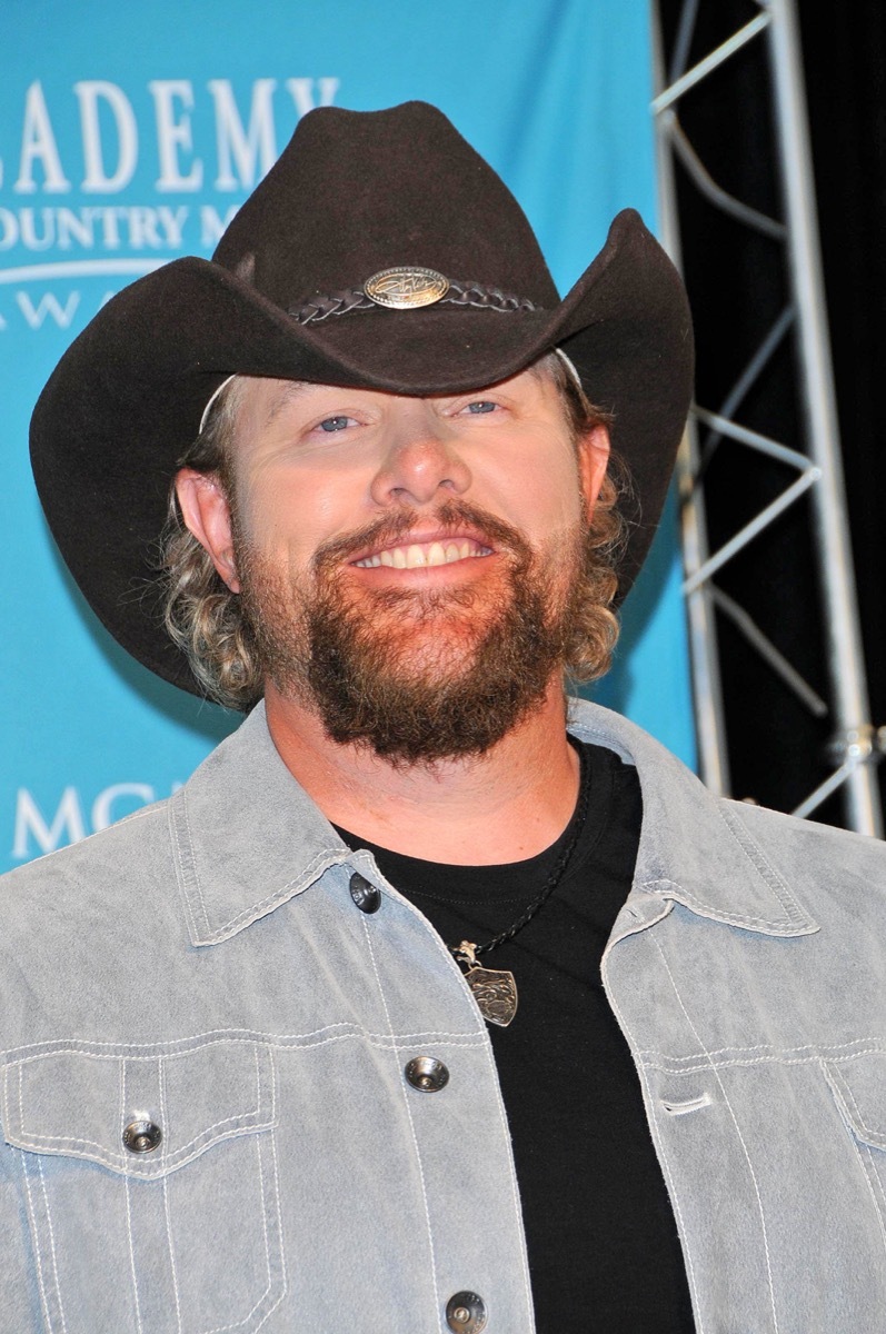 Toby Keith at the Academy of Country Music Awards in 2010