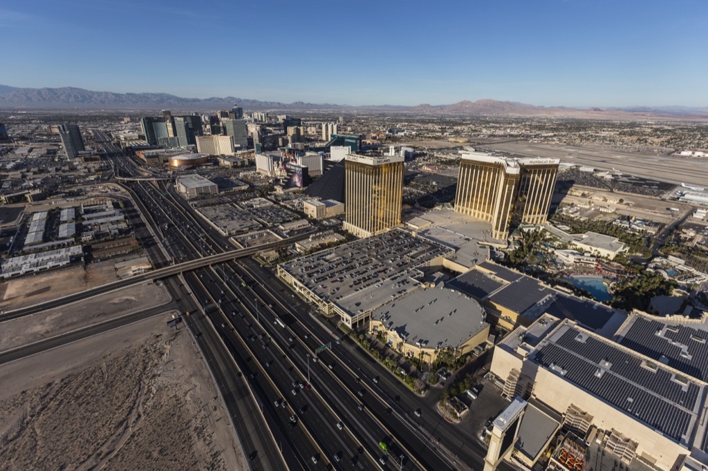 nevada i15 busiest road in every state