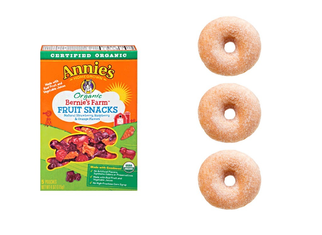 Foods worse than donut gummy snack