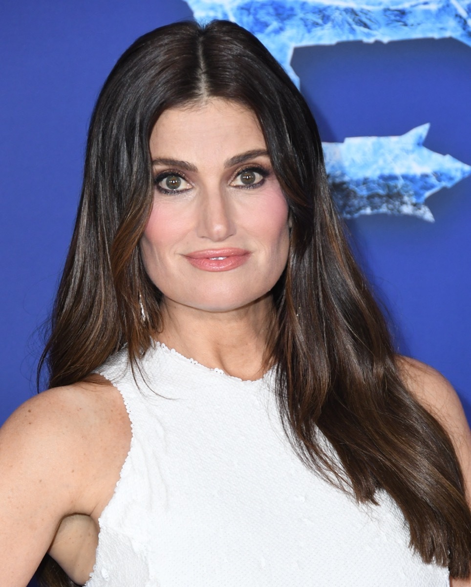 Idina Menzel at the premiere of 'Frozen 2' in 2019