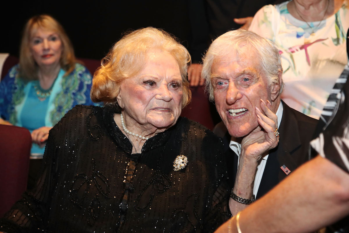 Rose Marie and Dick Van Dyke at a screening of 