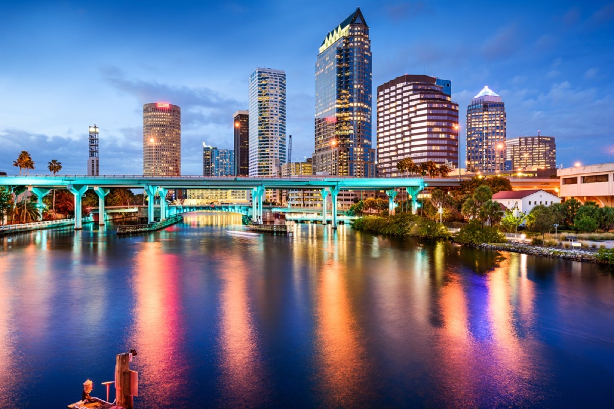 tampa florida skyline