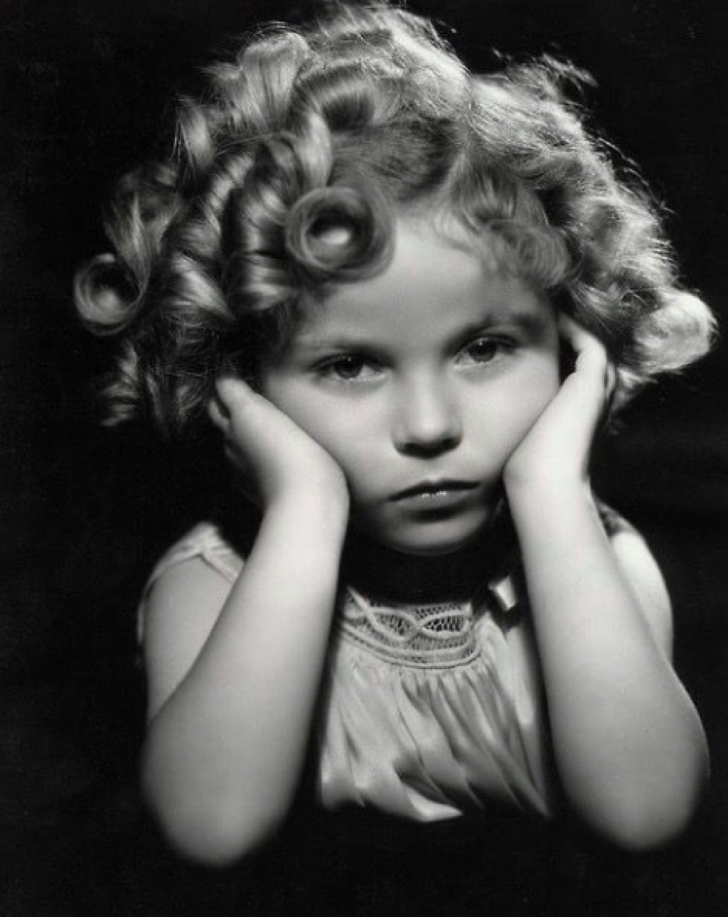 Shirley Temple iconic hair