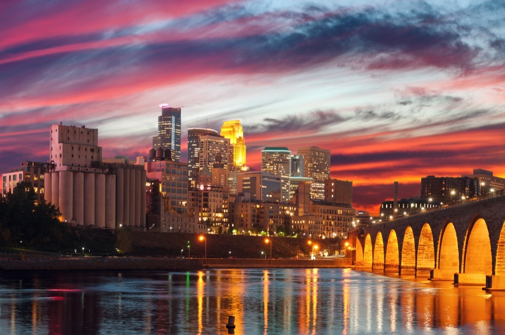 Minneapolis, happiest cities, drunkest cities, fittest cities, longest-living cities, healthiest cities, best singles scenes, house flip, rent, property, best sports fans