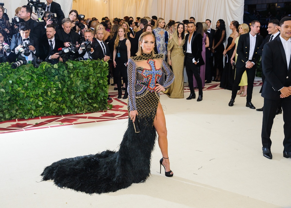 Jennifer Lopez at the Met Gala