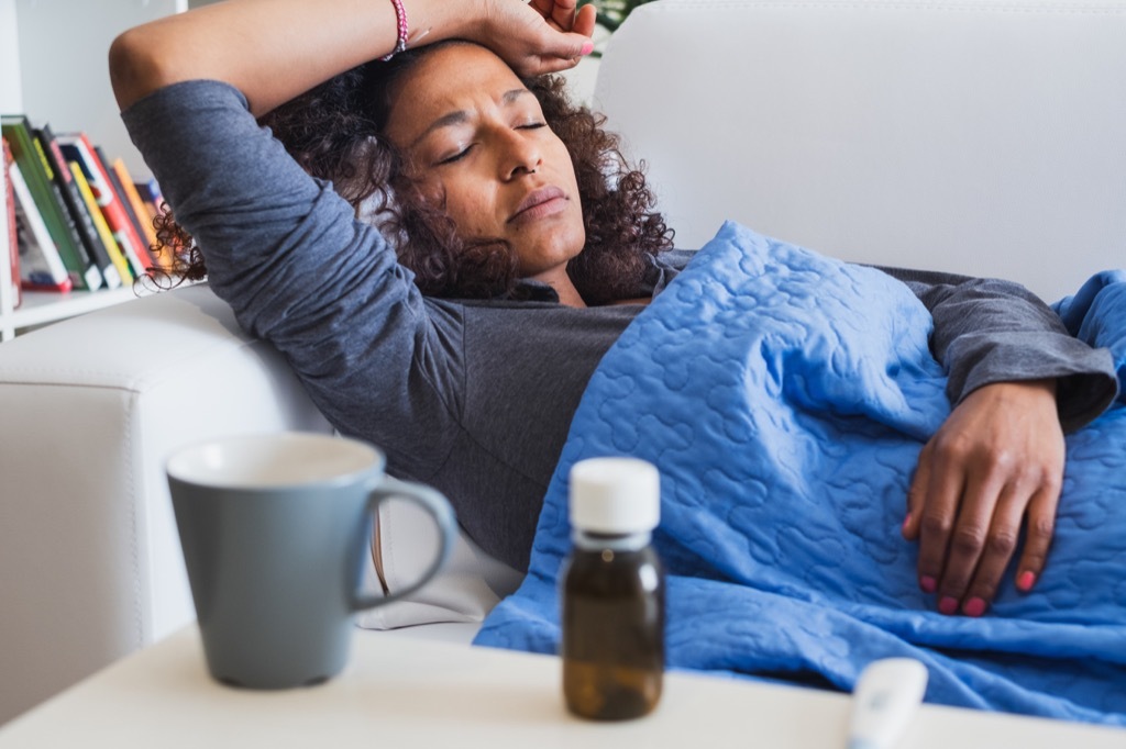 woman feeling sick How Depression Affects the Body