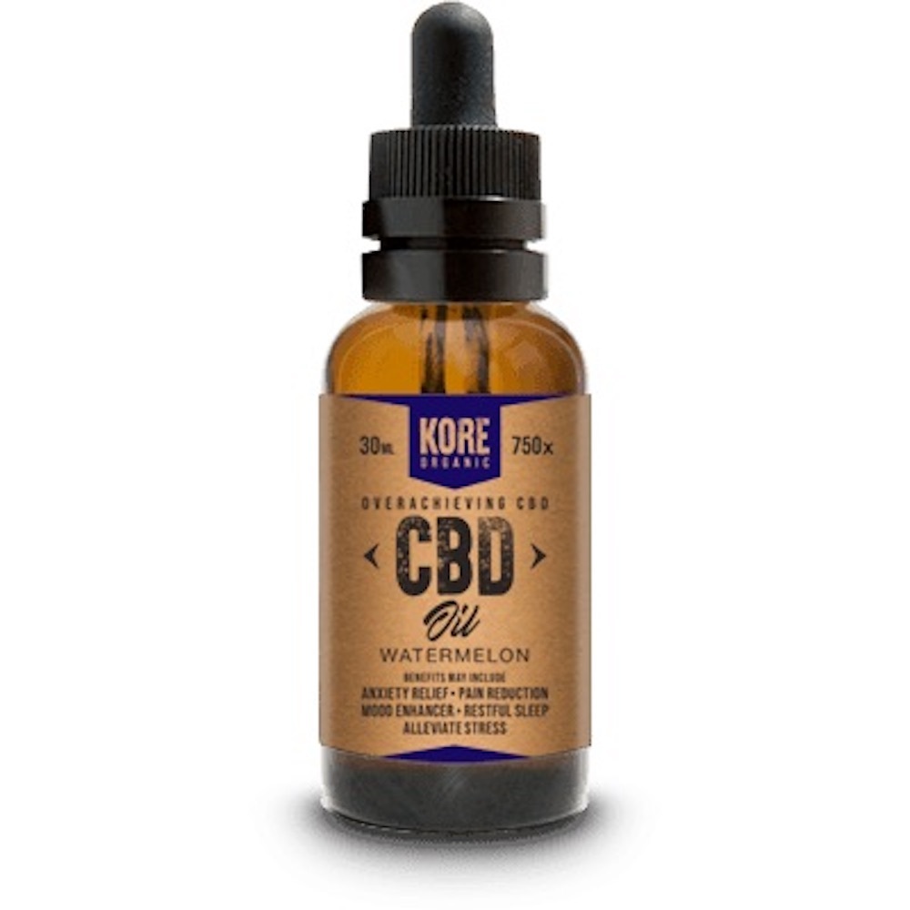 Kore Organic Watermelon CBD oil recalled