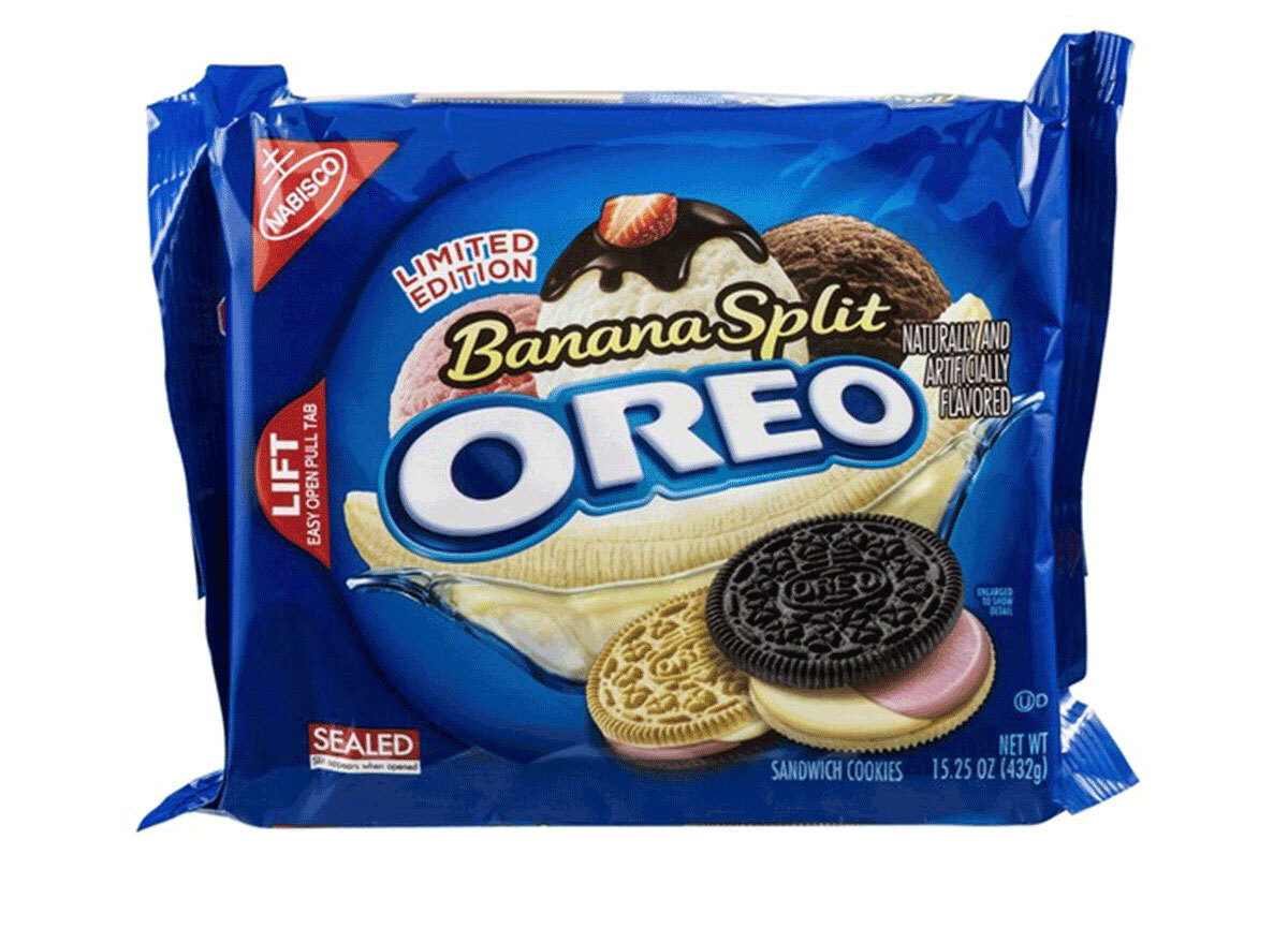 banana split oreo pack limited edition