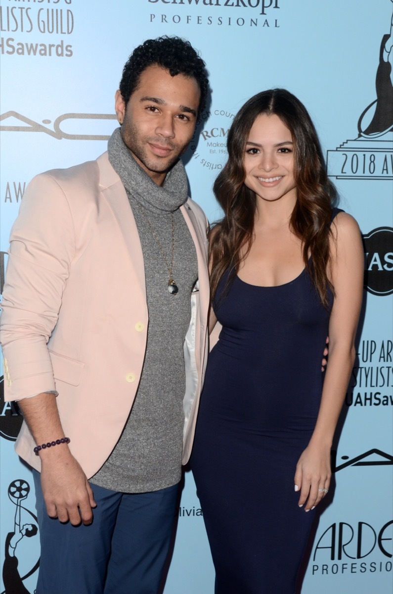 Corbin Bleu and Sasha Clements