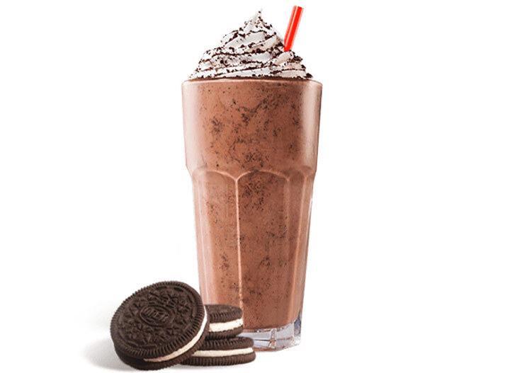 Burger king chocolate oreo shake