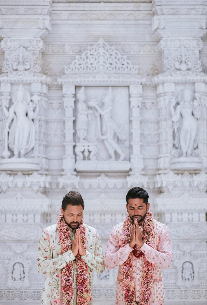 Gay Couple Immortalizes Gorgeous Traditional Indian Wedding #6 | Her Beauty