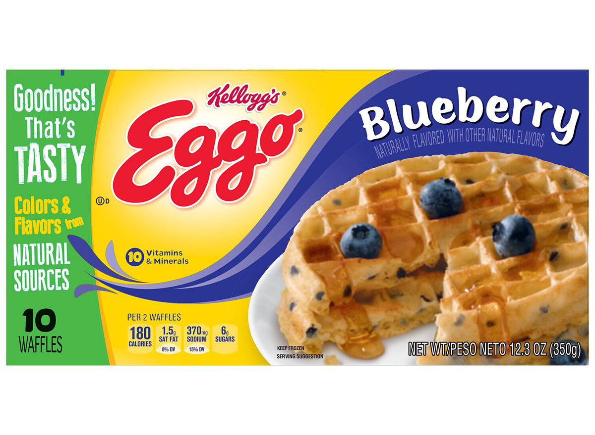 kelloggs eggo blueberry waffles