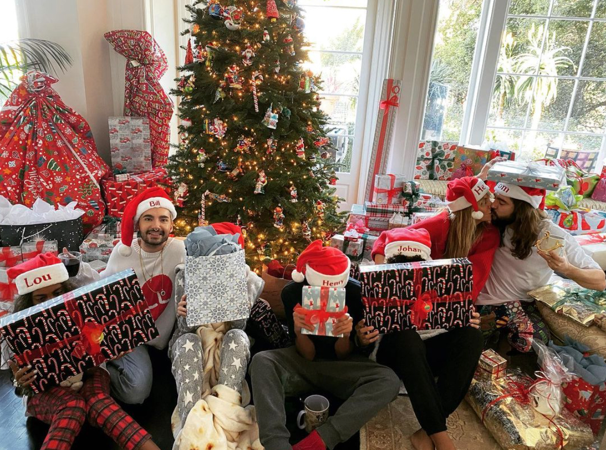 Heidi Klum family Christmas