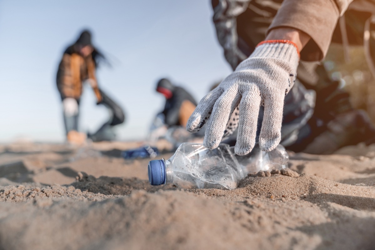 Beach clean up