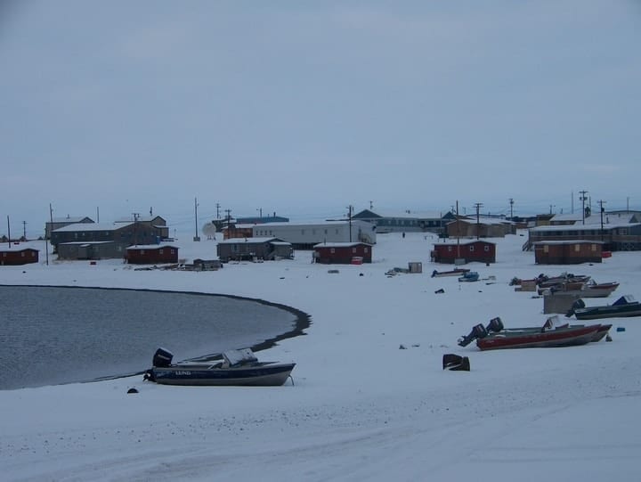 Ulukhaktok town Canada