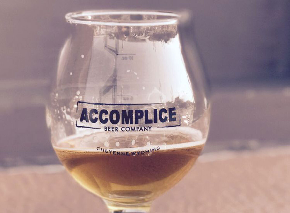 accomplice beer company glass most popular beer wyoming