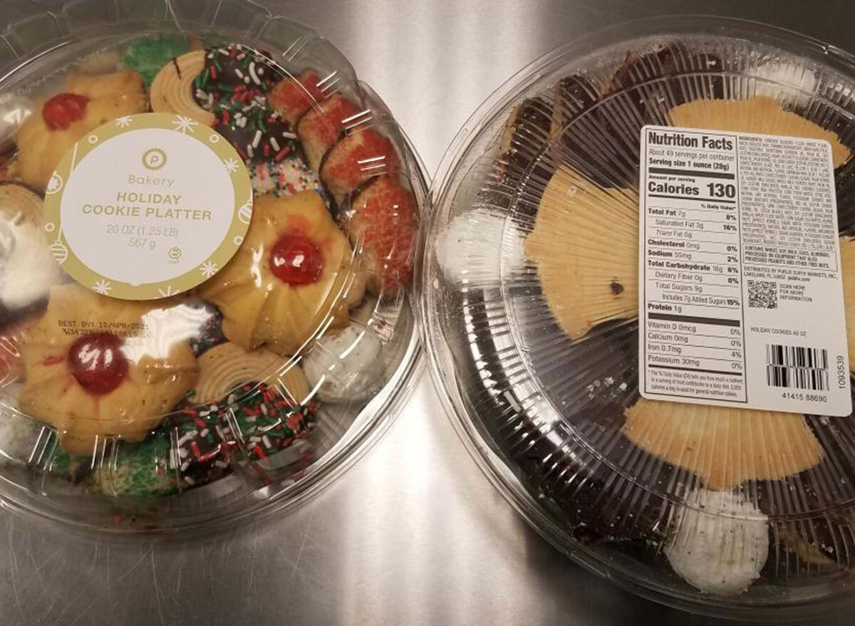 publix holiday cookie platters