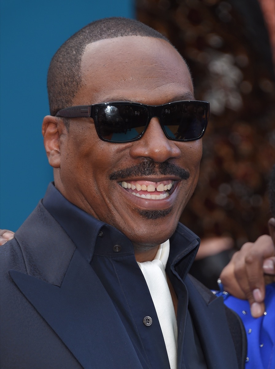 Eddie Murphy at the premiere of 'Dolemite Is My Name' in 2019