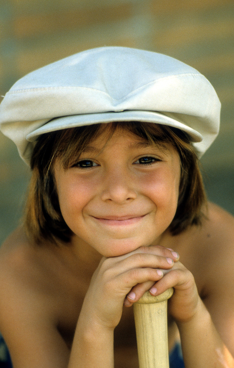 A portrait of Noah Hathaway circa 1980