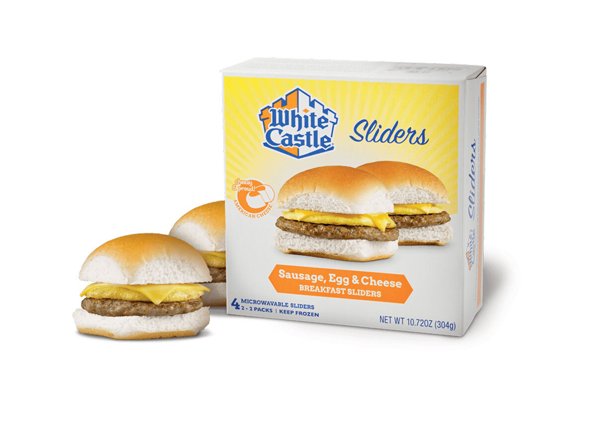 white castle sliders