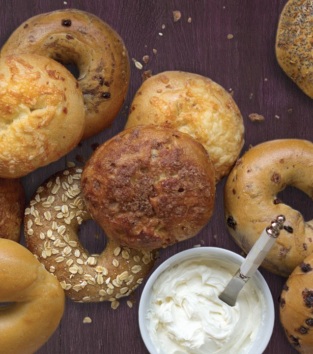 Panera Bread bagels