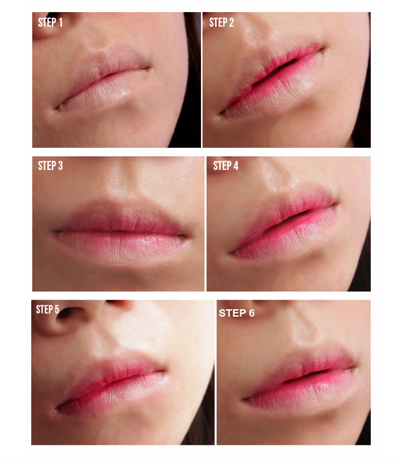 Simple Tutorial on How to Get Gradient Lips